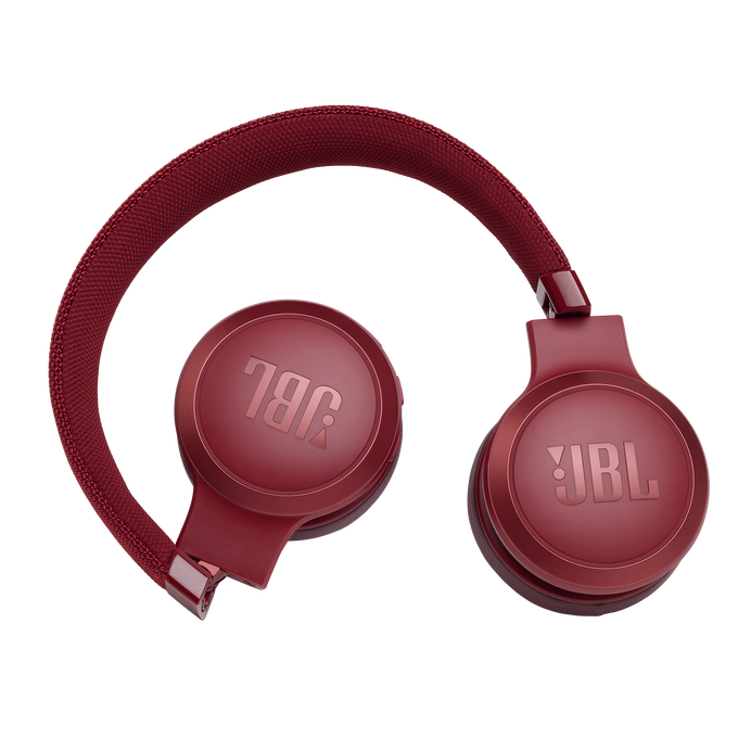 JBL LIVE 400BT - Red - Your Sound, Unplugged - Detailshot 2 image number null